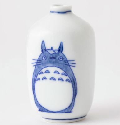 Studio Ghibli My Neighbor Totoro Single Flower Vase Porcelain Yoshida ware NEW