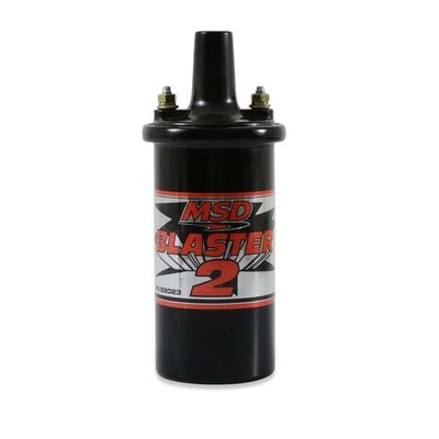 MSD 82023 Ignition Coil (Blaster 2 Black , Hi-Performance)