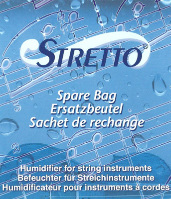Stretto Humidifier Replacement Bag X 4 for Violin and Small Instruments