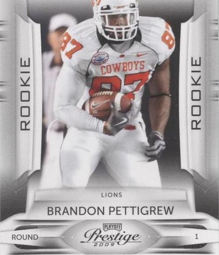 2009 Playoff Prestige Brandon Pettigrew #112