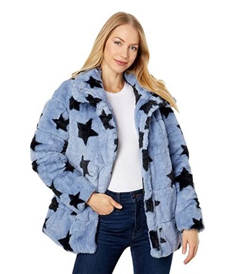 

Пуховик из искусственного меха NVLT с коротким ворсом Polyfill