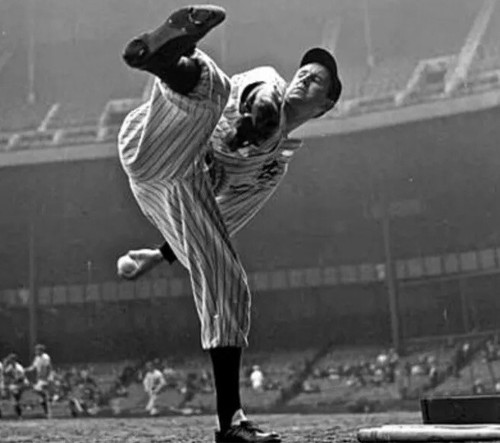 1930s Lefty Gomez, Red Ruffing & Pat Malone  Signed Album Page New York Yankees