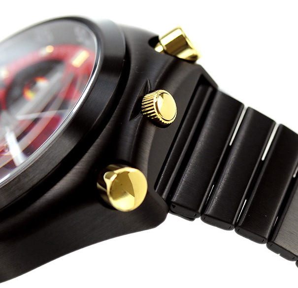 Pre-owned Citizen Star Wars Darth Maul Watch Chronograph Unisex Date Indicator An3668-55w