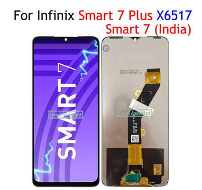 For Infinix Smart 7 Plus X6517 Smart7 India LCD Display Touch Screen Digitizer