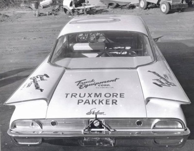 1960 Ford of Speedy Thompson or Runt Harris NASCAR 1/25th model car decal