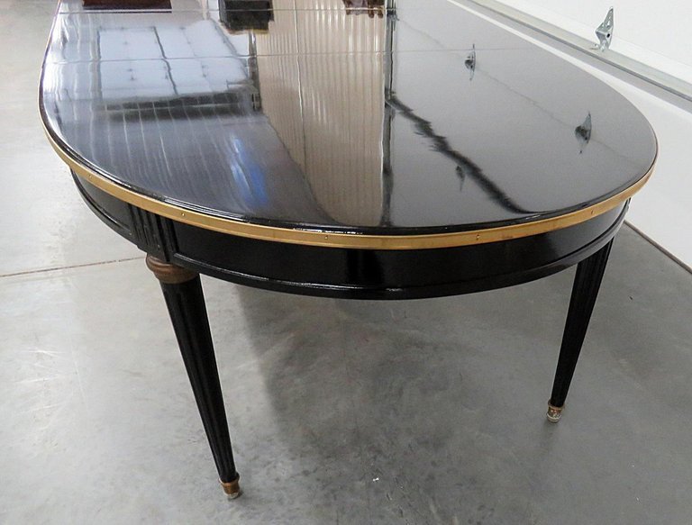 Maison Jansen Directoire Style Bronze Mounted Dining Table