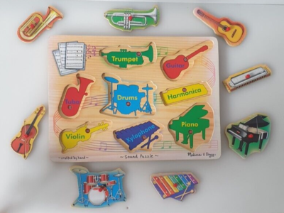 Melissa and doug wooden instruments deals