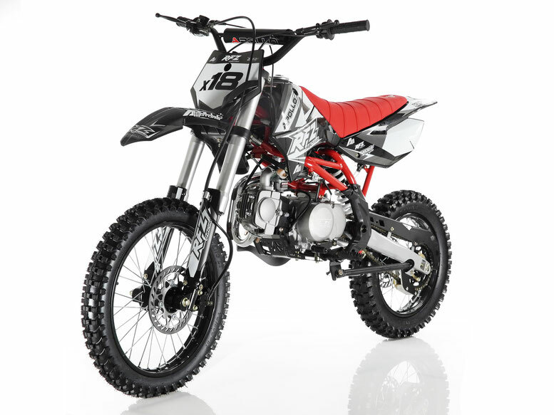 New Big Apollo dirt bike x18 for sale 125cc 4 Speed Manual Clutch free shipping
