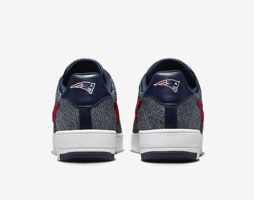 NIKE NIKE ROBERT KRAFT AIR FORCE 1 FLYKNIT LOW ENGLAND PATRIOTS SIZE 10 IN HAND