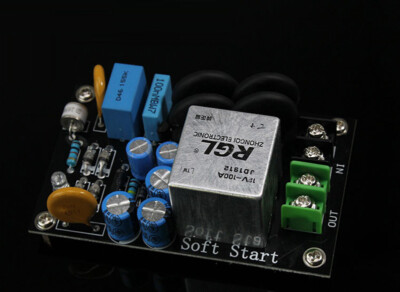 Surge Protection 220V Power Soft Start Board Large Current RGL 100A Relay Module