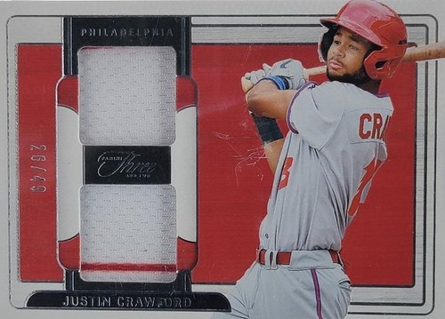 2024 Panini Three and Two - Justin Crawford #PDJ-JC