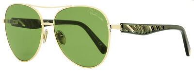 Roberto Cavalli Pilot Sunglasses RC1108 32N Gold/Transparent Gray 61mm 1108