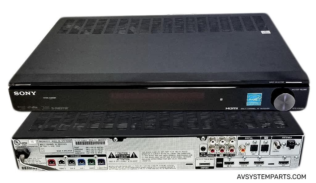062) SONY マルチチャンネル AVレシーバー STR-KS360 AVアンプ HDMI ホームシアターシステムセット 2009年製 Sony STR-KS360 Home Theater AV receiver 5.1 Ch HDMI 575 W | eBay