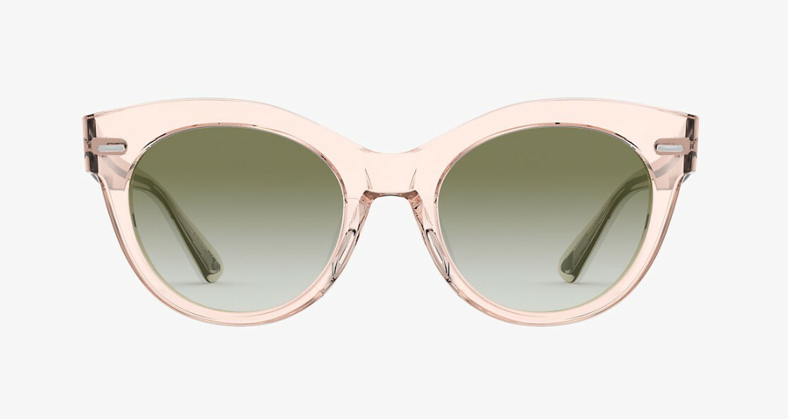 Pre-owned Oliver Peoples Bottega Veneta Bv1249s Black/grey (001) Sunglasses In Green