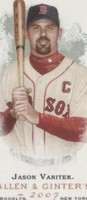 2007 Topps Allen & Ginter's - Jason Varitek #107