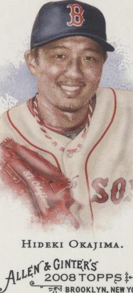 Topps Allen & Ginter's 2008 - Hideki Okajima #296