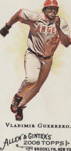 2008 Topps Allen & Ginter's - Vladimir Guerrero #20