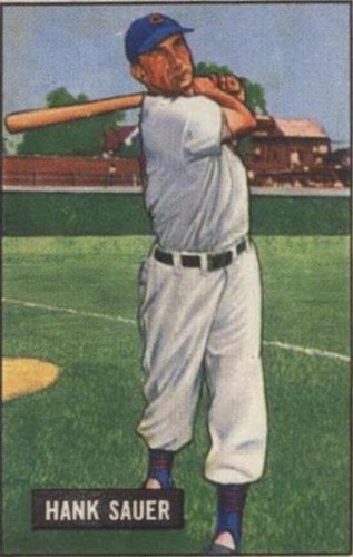 1986 C.C.C. 1951 Bowman Reprints - Hank Sauer #22