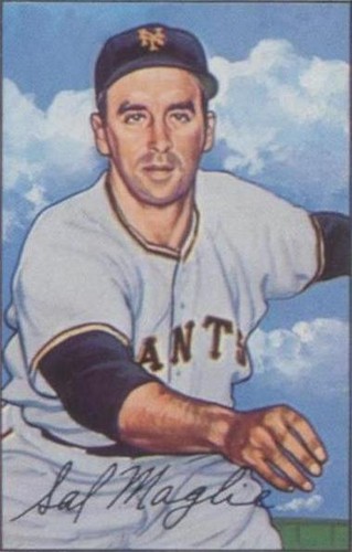 1987 C.C.C. 1952 Bowman Reprints - Sal Maglie #66