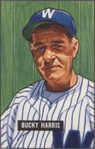 1986 C.C.C. 1951 Bowman Reprints - Bucky Harris #275