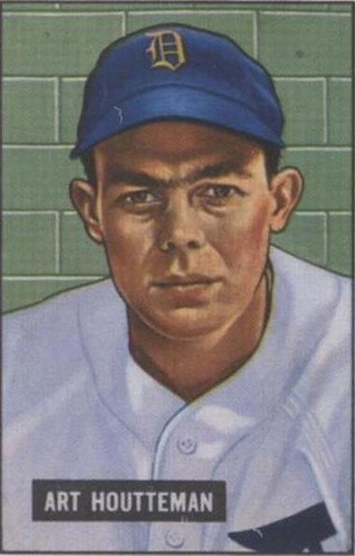 1986 C.C.C. 1951 Bowman Reprints - Art Houtteman #45