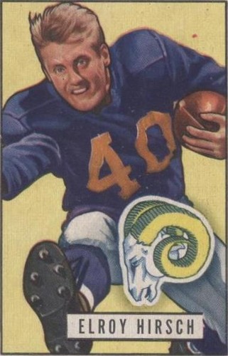 1951 Bowman Elroy Hirsch #76