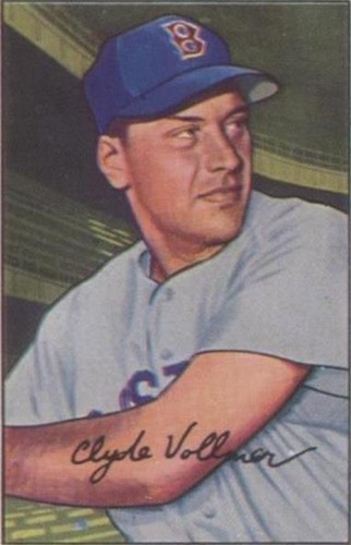 1987 C.C.C. 1952 Bowman Reprints - Clyde Vollmer #57