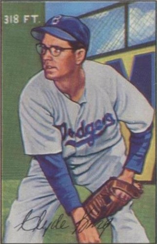 1987 C.C.C. 1952 Bowman Reprints - Clyde King #56