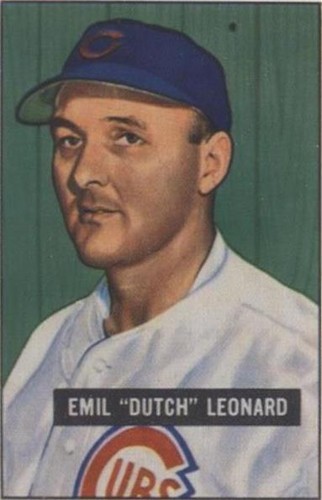 1986 C.C.C. 1951 Bowman Reprints - Dutch Leonard #102