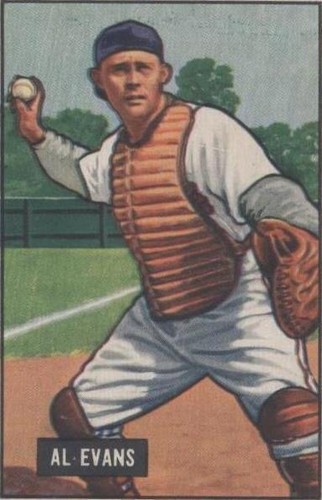 1951 Bowman - Al Evans #38