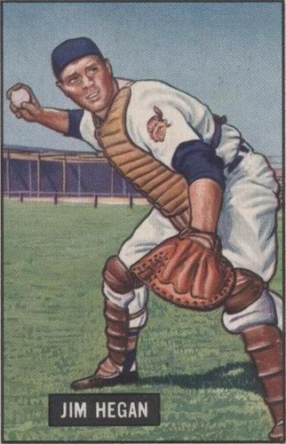 1951 Bowman - Jim Hegan #79