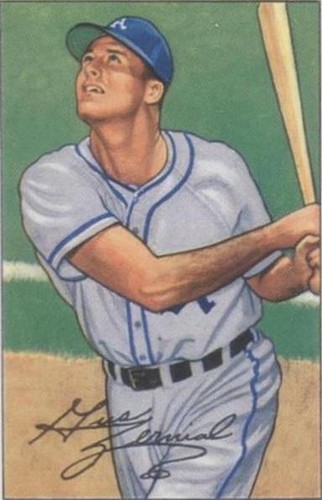 1987 C.C.C. 1952 Bowman Reprints - Gus Zernial #82