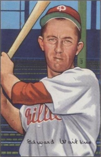 1987 C.C.C. 1952 Bowman Reprints - Eddie Waitkus #92