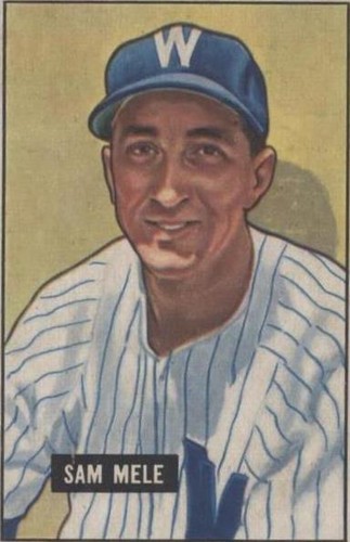 1951 Bowman - Sam Mele #168