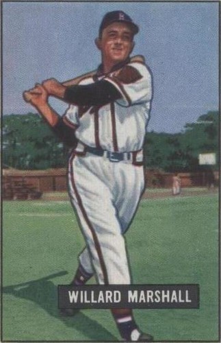 1951 Bowman - Willard Marshall #98