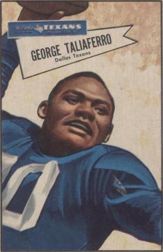 1952 Bowman George Taliaferro #89