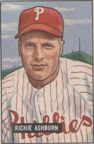 1951 Bowman - Richie Ashburn #186