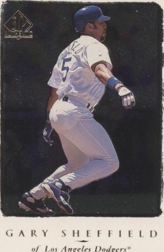 1998 SP Authentic - Gary Sheffield #110