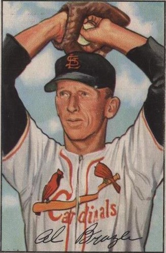 1952 Bowman - Al Brazle #134