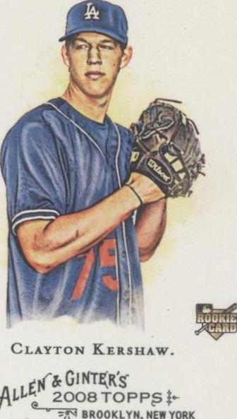 Topps Allen & Ginter's 2008 - Clayton Kershaw #72