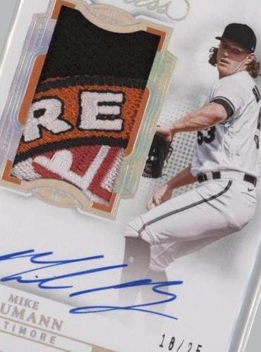 2022 Panini Flawless - Mike Baumann #RPA-MB