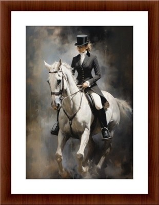 horses Equestrian,  A4print poster  home decor gift wall art