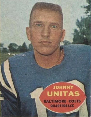 1960 Topps Johnny Unitas #1