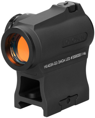 Holosun HE403R-GD Sight - Gold - 2 MOA - Rotary Switch - HE403R-GD