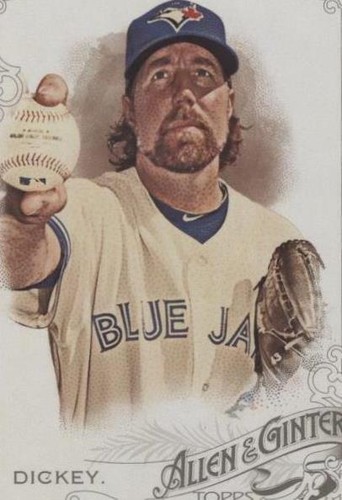 2015 Topps Allen & Ginter's - R. A. Dickey #128