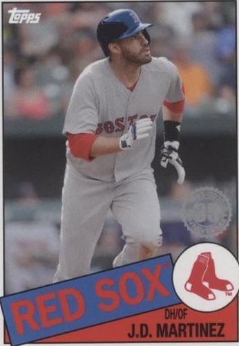 2020 Topps Mini - J.D. Martinez #85-16