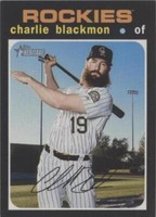 2020 Topps Heritage - Charlie Blackmon #420