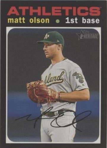 2020 Topps Heritage - Matt Olson #407