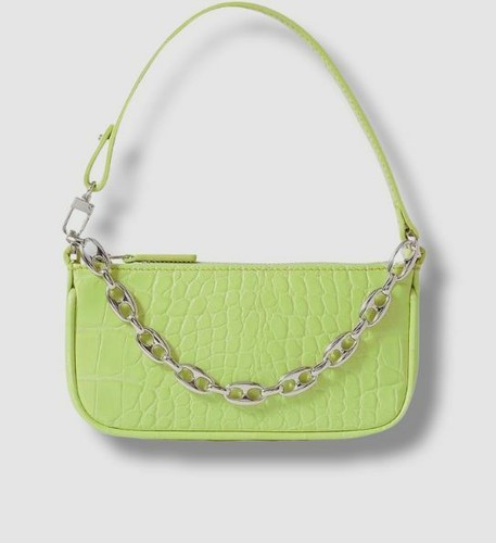 ☆関税込☆BY FAR★MINI RACHEL CROCO EMBOSSED SHOULDER BAG★ BY FAR Women's Mini Rachel Croco Shoulder Bag - Red | Coggles
