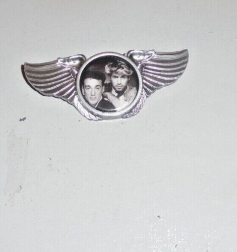 George Michael Wham Wing Live Concert Hat Jacket Badge Pin Freedom Faith Youtube